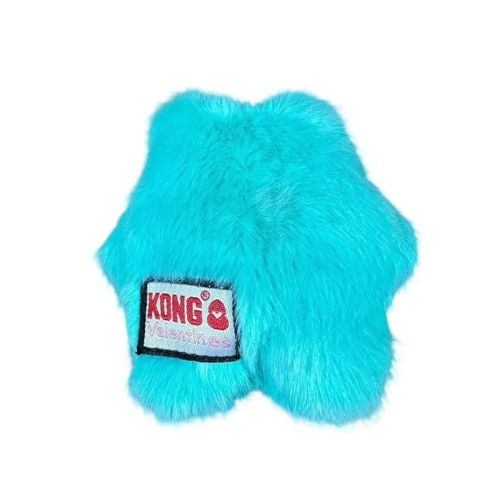 KONG Snuzzles Valentine Mini Frog XS Squeaky Comfort Toss & Play Dog Toy 4
